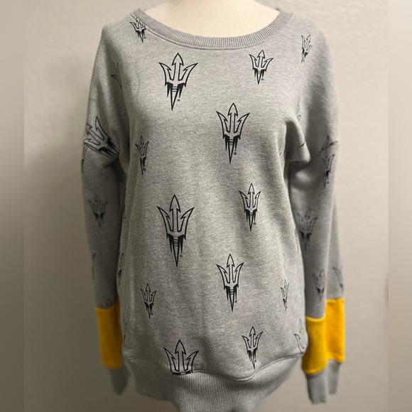 ASU Forks Up Logo Crewneck Sweatshirt - Picture 2 of 2